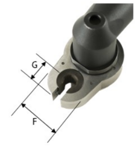 閉口外座各部位尺寸G-F 닫힌 외측 시트 GF 각 부품 치수