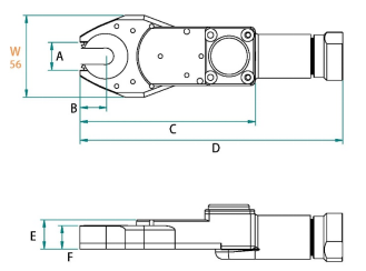 56mm-開口扳手外座 56mm 개방형 렌치 외부 시트