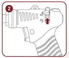 GP系列-槍型式研磨機火花圖2 GP 시리즈-건형 연삭기 스파크 그림 2