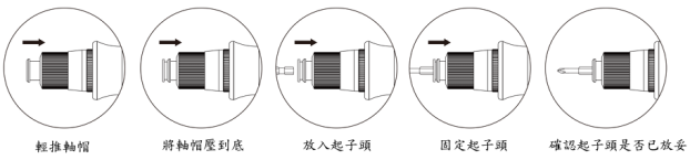T系列直型更換起子頭 T 시리즈 스트레이트 교체용 비트